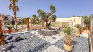 A garden outside Ayvalık Sea Resort