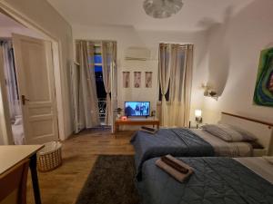 TV a/nebo společenská místnost v ubytování ***Apartment Magic &SummerVibes***