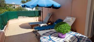 Balkón alebo terasa v ubytovaní Anastacias Apartment