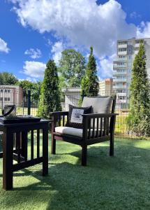 Vonkajšia záhrada v ubytovaní Apartament Przy Obserwatorium&Singielnia