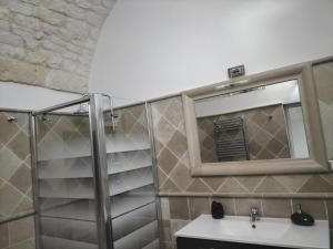 Koupelna v ubytování Le TRE ALCOVE