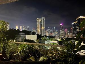新加坡景观或在酒店看到的城市景观