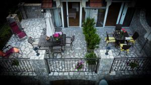 Balkón nebo terasa v ubytování Villagio