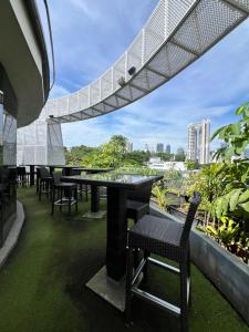 D'Hotel Singapore managed by The Ascott Limited外面的花园
