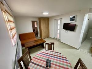TV a/nebo společenská místnost v ubytování Apartment Velago