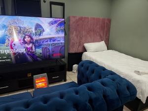 Ένα ή περισσότερα κρεβάτια σε δωμάτιο στο VB Accomodation (STATION HOME)