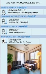 Mynd úr myndasafni af 9min to kitasenju sation 6min to shopping street quiet area í Tókýó