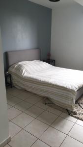 Postel nebo postele na pokoji v ubytování Appartement 6 pers sur l'Aubrac