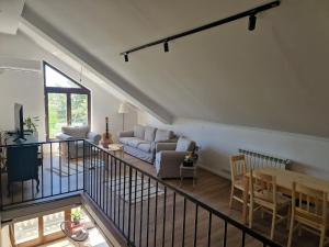 Istumisnurk majutusasutuses Che Private Rooms Banovci