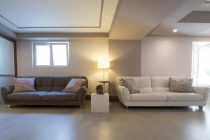 Posezení v ubytování Bianco Riccio Suite Hotel