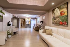 Posezení v ubytování Bianco Riccio Suite Hotel