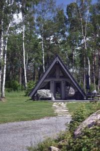 Zahrada ubytování Nordicstay Noarootsi Saunahouse