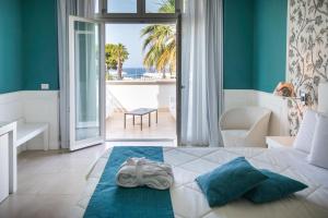 Posezení v ubytování Bianco Riccio Suite Hotel