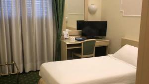 TV a/nebo společenská místnost v ubytování Hotel Terme Antoniano