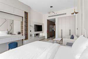 Gallery image ng Charming studio in Arjan with pool and game room sa Dubai