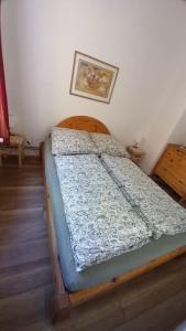 Voodi või voodid majutusasutuse Ferienwohnung in Wernigerode toas