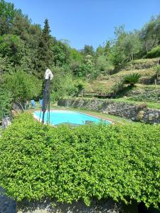 Bazén v ubytování Il Borgo della Colomba nebo v jeho okolí