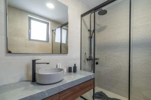 Koupelna v ubytování Amour Relax Hotel
