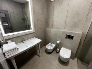 Vannituba majutusasutuses Komilfo Hotel