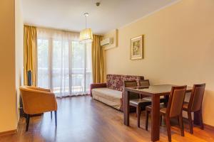 Posezení v ubytování Apart Hotel Golden Line