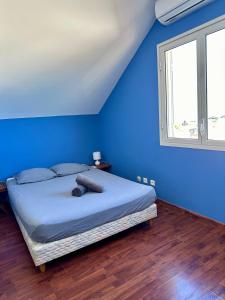 VILLA POINTE DES CHATEAUX VUE IMPRENABLE客房内的一张或多张床位