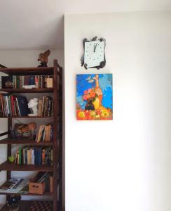 Knihovna v apartmánu