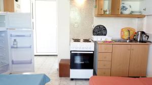 A kitchen or kitchenette at Agapi Apartments