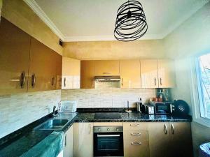 Cuisine ou kitchenette dans l'établissement Beldi Chic vue Mer - Taghazout