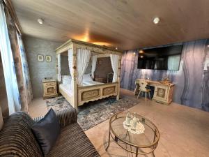 Posezení v ubytování Hotel Fohlenhof