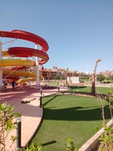 Zahrada ubytování Porto sharm pool and lake view