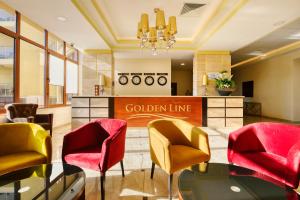 Posezení v ubytování Apart Hotel Golden Line