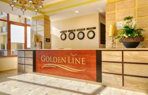 Certifikát, hodnocení, plakát nebo jiný dokument vystavený v ubytování Apart Hotel Golden Line