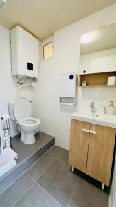 Ένα μπάνιο στο Appartement Cosy à Guilliers +4 φωτογραφίες
