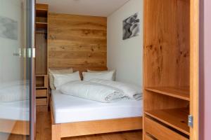 Postel nebo postele na pokoji v ubytování Haus Valisera