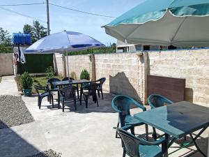 Patio nebo venkovní prostory v ubytování Guest house Family