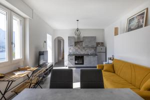 Kuchyň nebo kuchyňský kout v ubytování Como Lake Paradise vicino a Nesso e Bellagio