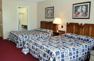 Cama o camas de una habitación en Diamond Motor Inn