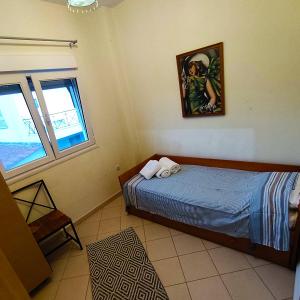 Postel nebo postele na pokoji v ubytování Estella Siviri Apartment