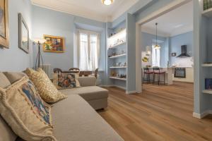 Khu vực ghế ngồi tại Italian Experience- Ancona City Apartment