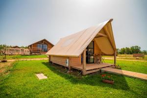 Zahrada ubytování AgriGlamping Munai