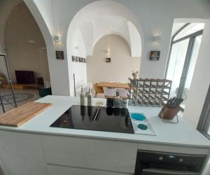 Kuchyň nebo kuchyňský kout v ubytování Giulia's Home
