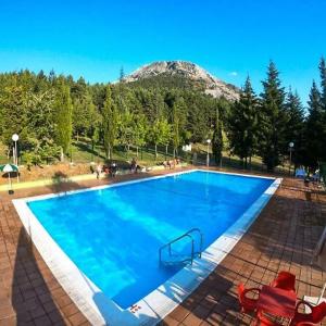 Bazén v ubytování KYOMU Resort nebo v jeho okolí