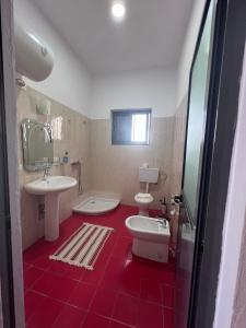 Koupelna v ubytování Hostel Internacional