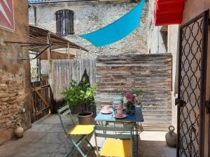 Patio nebo venkovní prostory v ubytování Studio avec terrasse