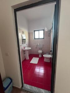 Koupelna v ubytování Hostel Internacional