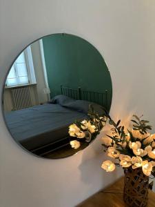 Postel nebo postele na pokoji v ubytování La Terrazza in Centro