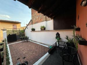 Balkón nebo terasa v ubytování La Terrazza in Centro