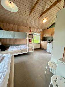 Arhus Cottage and Camping的厨房或小厨房