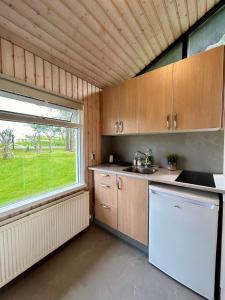 Arhus Cottage and Camping的厨房或小厨房