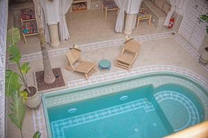 Bazén v ubytování Riad Zayn & Spa nebo v jeho okolí